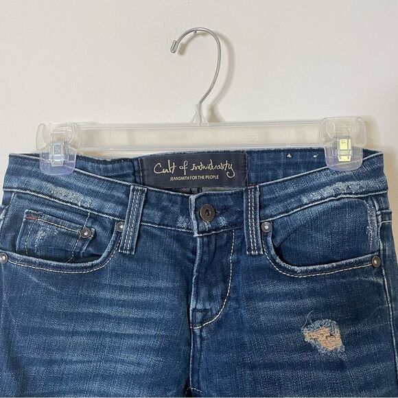 Cult of Individuality Skinny Jeans Size 25 | Premium Distressed Designer Denim - Picture 3 of 10